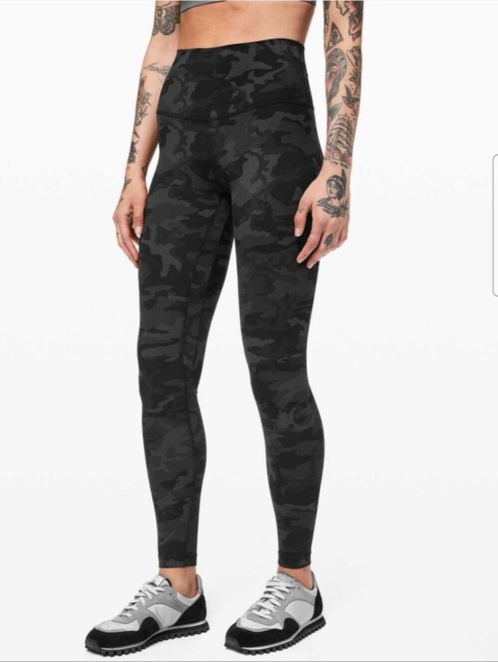 Lululemon Align Legging In Grey Camo Size 8